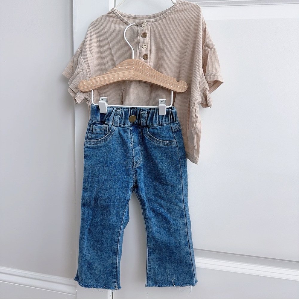 Stylish Blue Denim Kids Jeans